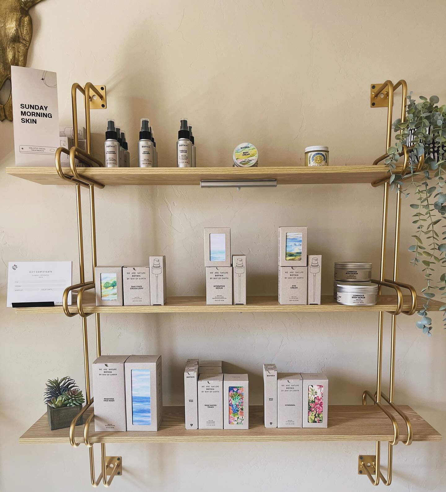 Seasonal skincare products available at Sunday Morning Skin